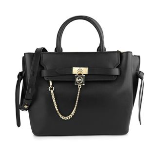 マイケルコース(Michael Kors)の新品 マイケルコース MICHAEL KORS ハンドバッグ ラージ ロゴ ベルト サッチェル(ハンドバッグ)