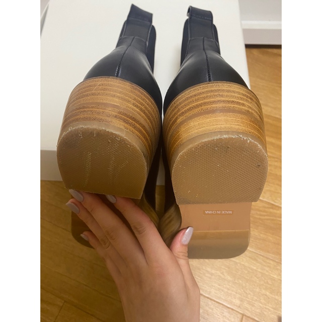 TODAYFUL プラットフォームレザーブーツ 美品 【超ポイント祭?期間限定