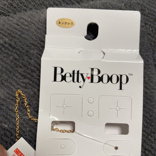 Betty Boop(ベティブープ)のBETTYBOOP ネックレス レディースのアクセサリー(ネックレス)の商品写真