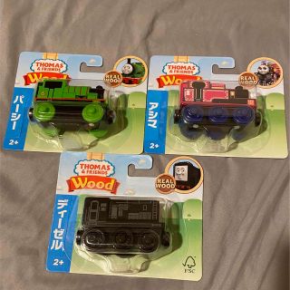 木製　トーマス　THOMAS(電車のおもちゃ/車)