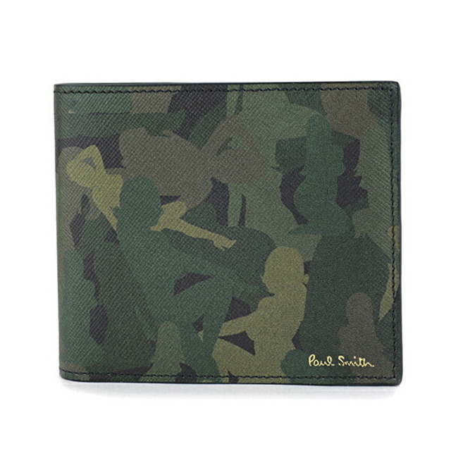 Paul Smith(ポールスミス)の新品 ポールスミス PAUL SMITH 2つ折り財布 BILLFOLD AND COIN WALLET マルチ メンズのファッション小物(折り財布)の商品写真