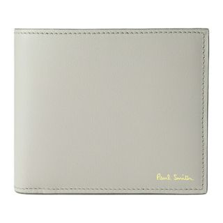 ポールスミス(Paul Smith)の新品 ポールスミス PAUL SMITH 2つ折り財布 BILLFOLD AND COIN WALLET グレー(折り財布)