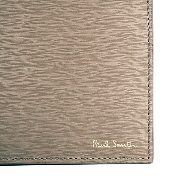 Paul Smith(ポールスミス)の新品 ポールスミス PAUL SMITH 2つ折り財布 BILLFOLD AND COIN WALLET ベージュ メンズのファッション小物(折り財布)の商品写真