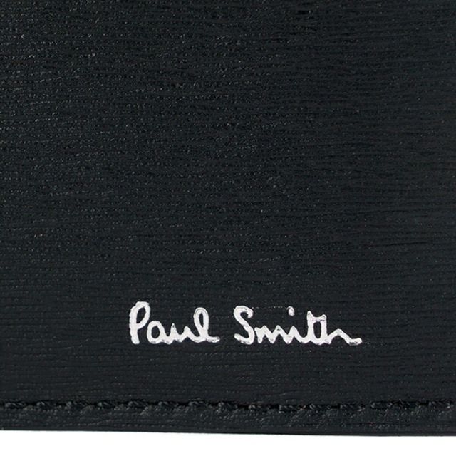 Paul Smith(ポールスミス)の新品 ポールスミス PAUL SMITH 2つ折り財布 BILLFOLD AND COIN WALLET ブラック メンズのファッション小物(折り財布)の商品写真