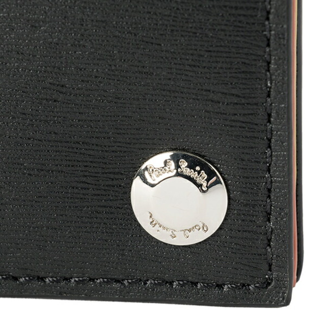 Paul Smith(ポールスミス)の新品 ポールスミス PAUL SMITH カードケース CARD HOLDER ブラック 黒 マルチ メンズのファッション小物(名刺入れ/定期入れ)の商品写真