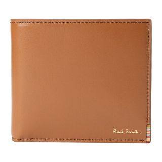 ポールスミス(Paul Smith)の新品 ポールスミス PAUL SMITH 2つ折り財布 BILLFOLD AND COIN WALLET タン(折り財布)