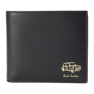 ポールスミス(Paul Smith)の新品 ポールスミス PAUL SMITH 2つ折り財布 BILLFOLD AND COIN WALLET ブラック(折り財布)