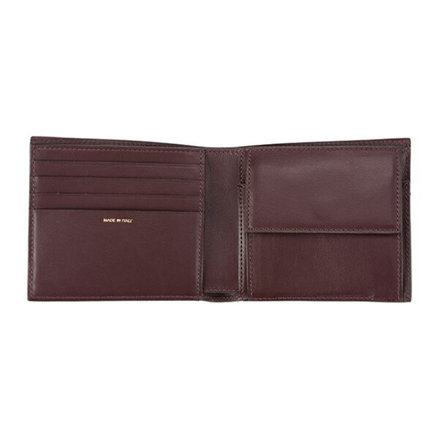 Paul Smith(ポールスミス)の新品 ポールスミス PAUL SMITH 2つ折り財布 BILLFOLD AND COIN WALLET ボルドー レディースのファッション小物(財布)の商品写真