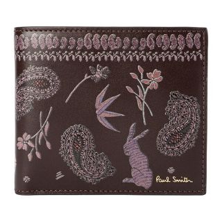 ポールスミス(Paul Smith)の新品 ポールスミス PAUL SMITH 2つ折り財布 BILLFOLD AND COIN WALLET ボルドー(財布)