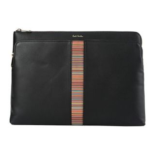 ポールスミス(Paul Smith)の新品 ポールスミス PAUL SMITH クラッチバッグ ドキュメントケース ブラック(セカンドバッグ/クラッチバッグ)