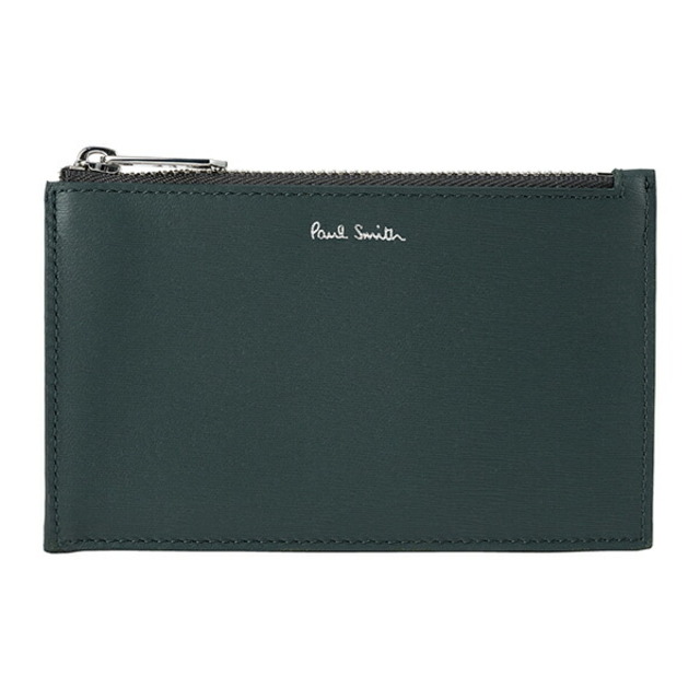 新品 ポールスミス PAUL SMITH カードケース CARD CASE グリーン 深緑