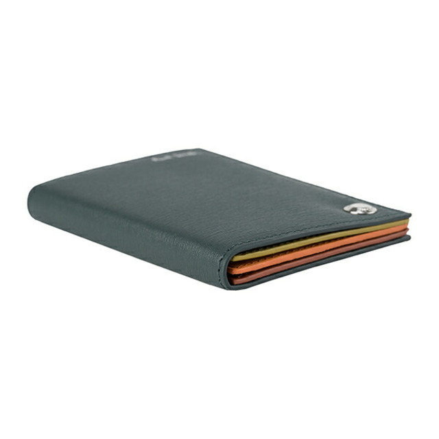 新品 ポールスミス PAUL SMITH カードケース CONCERTINA CARDHOLDER グリーン 深緑