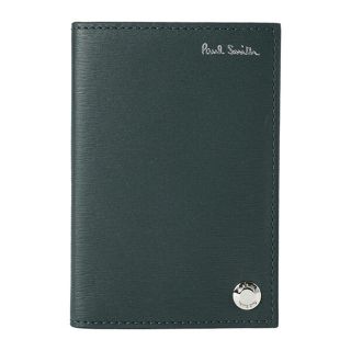 ポールスミス(Paul Smith)の新品 ポールスミス PAUL SMITH カードケース CARD HOLDER グリーン 深緑 マルチ(名刺入れ/定期入れ)