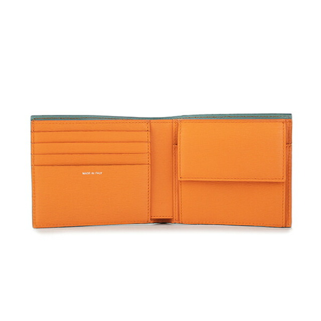 新品 ポールスミス PAUL SMITH 2つ折り財布 BILLFOLD AND COIN WALLET グリーン 3