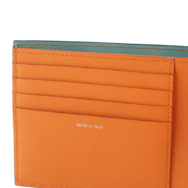 新品 ポールスミス PAUL SMITH 2つ折り財布 BILLFOLD AND COIN WALLET グリーン 6