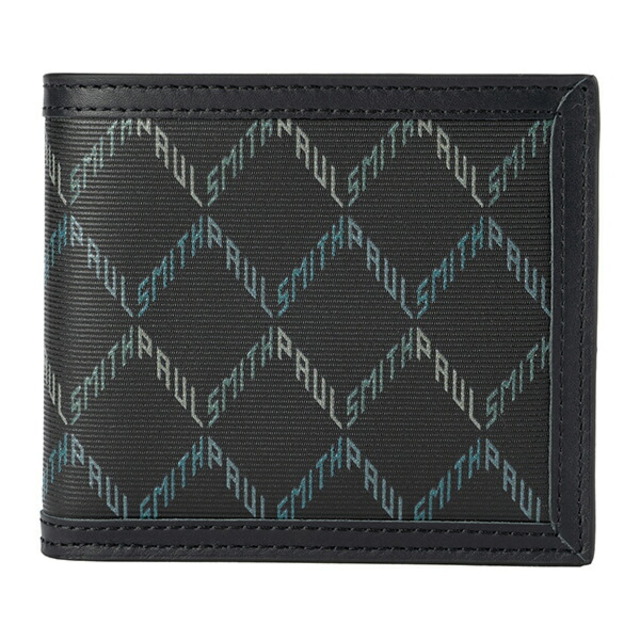 新品 ポールスミス PAUL SMITH 2つ折り財布 BILLFOLD AND COIN WALLET ブラック