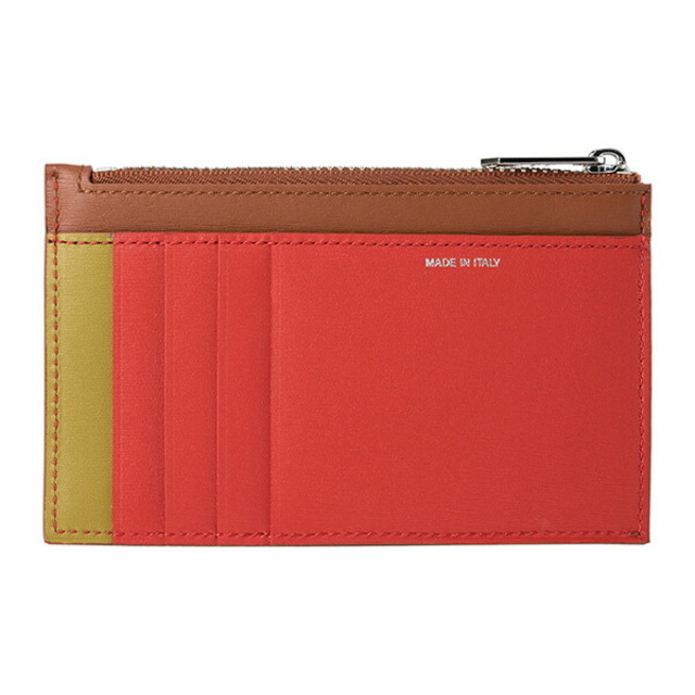 【新品未使用】 ポールスミス Paul Smith カードホルダー CARD HOLDER レザー ブラック グリーン M1A-6341-BMULT 【BLACK】