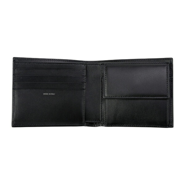 新品 ポールスミス PAUL SMITH 2つ折り財布 BILLFOLD AND COIN WALLET ブラック