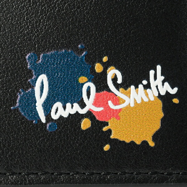 新品 ポールスミス PAUL SMITH 2つ折り財布 BILLFOLD AND COIN WALLET ブラック 黒 7