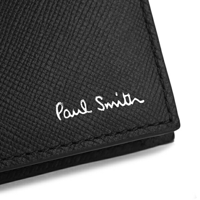 新品 ポールスミス PAUL SMITH 2つ折り財布 BILLFOLD AND COIN WALLET グレー