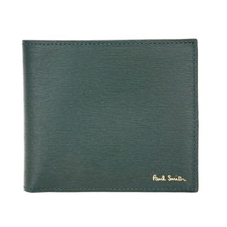 ポールスミス(Paul Smith)の新品 ポールスミス PAUL SMITH 2つ折り財布 BILLFOLD AND COIN WALLET モスグリーン(折り財布)