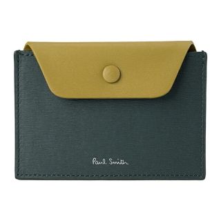 ポールスミス(Paul Smith)の新品 ポールスミス PAUL SMITH カードケース CONCERTINA CARDHOLDER グリーン 深緑(名刺入れ/定期入れ)