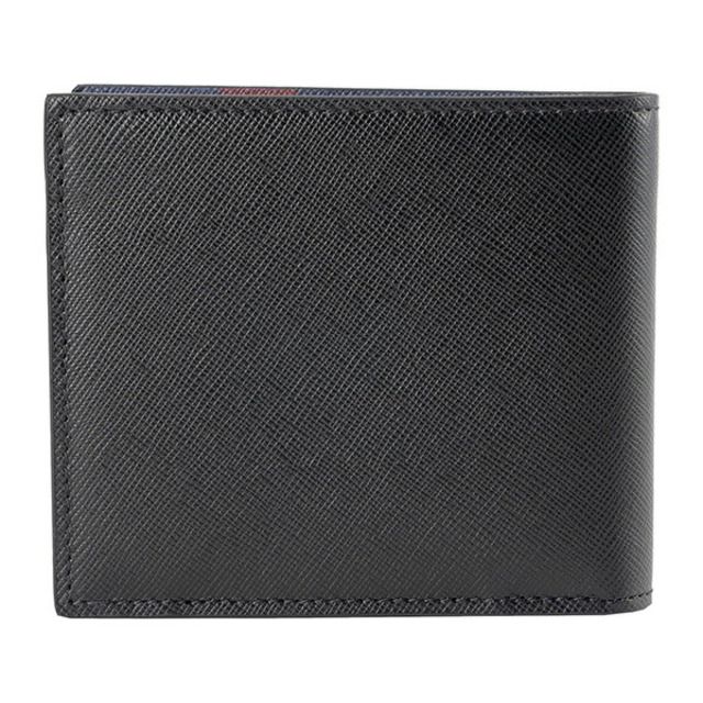 新品 ポールスミス PAUL SMITH 2つ折り財布 BILLFOLD AND COIN WALLET ブラック 1