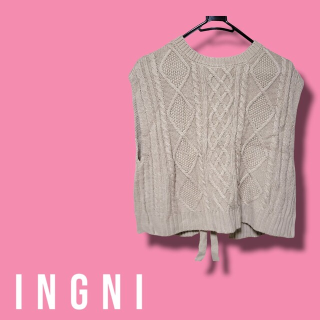 INGNI(イング)の☆美品　☆イング　ニットセーター　M レディースのトップス(ニット/セーター)の商品写真