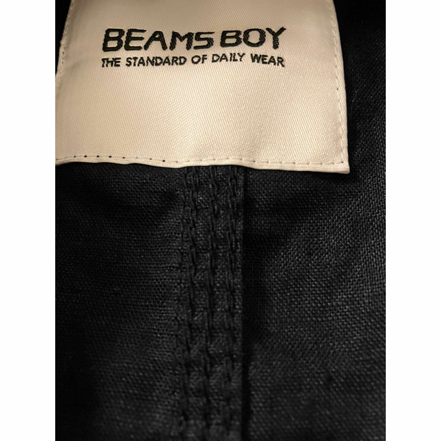 BEAMS BOY(ビームスボーイ)のBEAMS BOY リネンコート　ビームス　サイズ2 レディースのジャケット/アウター(ロングコート)の商品写真