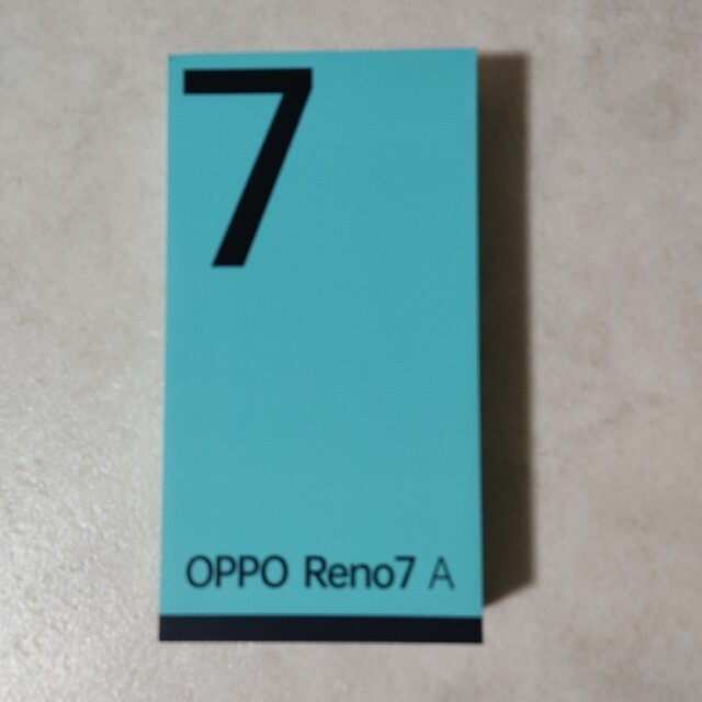 指紋顔通信規格OPPO Reno 7 A 6GB 128GB ワイモバイル版