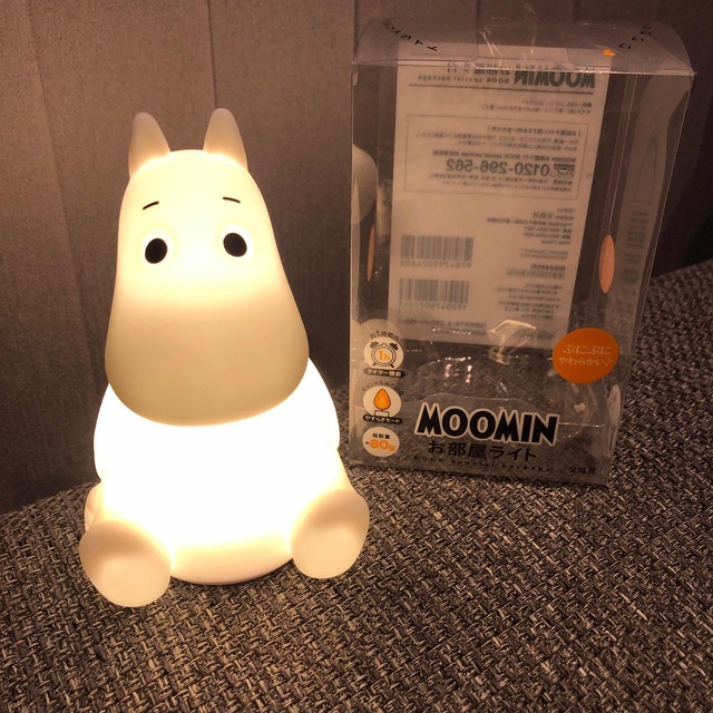 MOOMIN(ムーミン)のムーミン　お部屋ライト インテリア/住まい/日用品のライト/照明/LED(テーブルスタンド)の商品写真