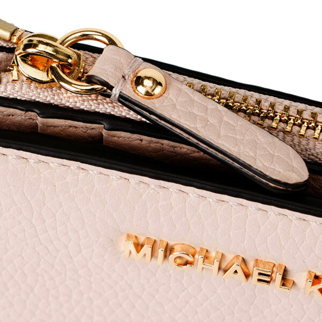 新品 マイケルコース MICHAEL KORS 2つ折り財布 MD SNAP BILLFOLD約80gSOFTPINK本体