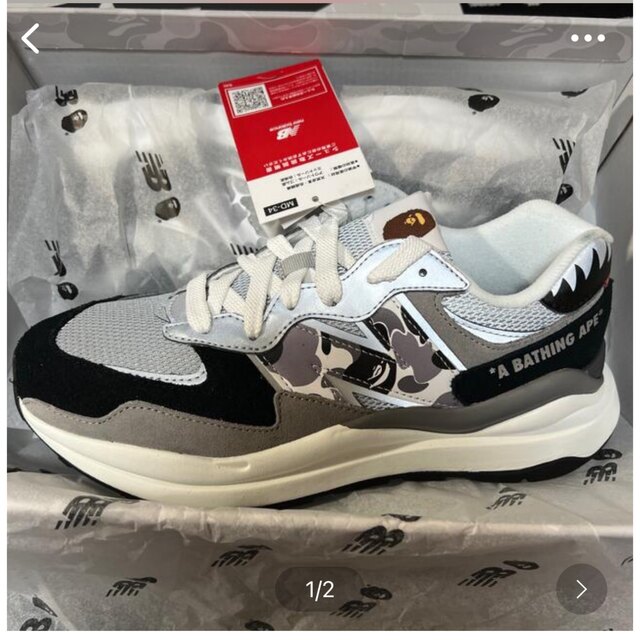 茄子紺 BAPE NEW BLANCE 5740 27㎝ 限定 - 通販 - motelparati.com.br