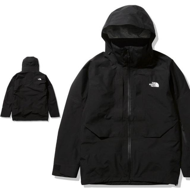 THE NORTH FACE(ザノースフェイス)の新品未使用 the north face パウダーガイドジャケット ブラックM スポーツ/アウトドアのスノーボード(ウエア/装備)の商品写真