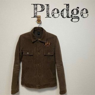 Pledge - Pledge コーデュロイ中綿ジャケット 日本製 Made in Japanの