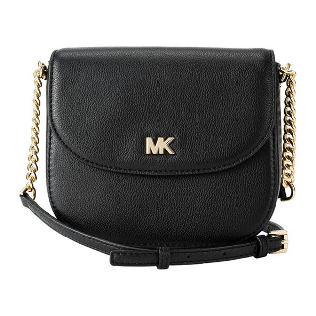 新品 マイケルコース MICHAEL KORS ショルダーバッグ HALF DOME CROSSBODY約330gBLACK本体