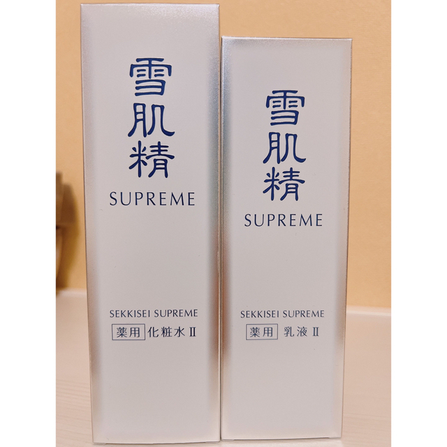 mmm様専用 雪肌精シュープレム化粧水・乳液 品質一番の 68.0%OFF