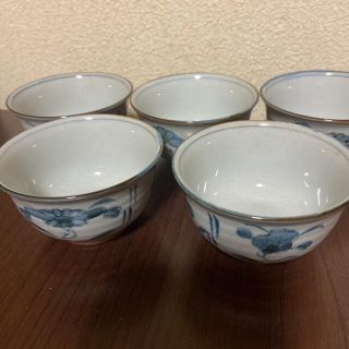 慶口郎窯/古伊万里/有田焼/湯呑5個セット(食器)