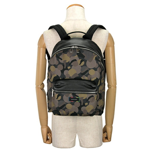 新品 ポールスミス PAUL SMITH リュックサック CAMO BACKPACK ブラック 黒