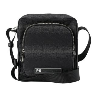 ポールスミス(Paul Smith)の新品 ポールスミス PAUL SMITH ショルダーバッグ CANVAS MESSENGER BAG ブラック(ショルダーバッグ)