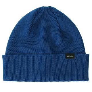 ポールスミス(Paul Smith)の新品 ポールスミス PAUL SMITH ニットキャップ BEANIE ブルー 青(ニット帽/ビーニー)