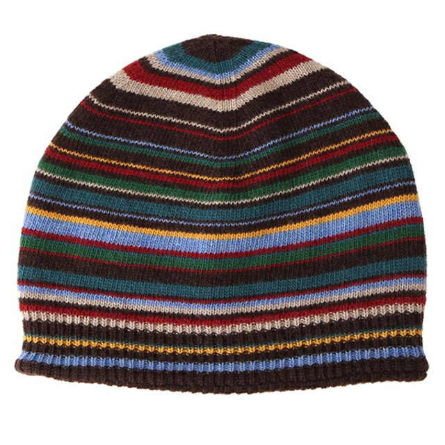 新品 ポールスミス PAUL SMITH ニットキャップ BEANIE HAT マルチ