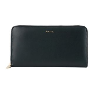 ポールスミス(Paul Smith)の新品 ポールスミス PAUL SMITH 長財布 LARGE ZIP AROUND WALLET ブラック(長財布)