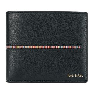 ポールスミス(Paul Smith)の新品 ポールスミス PAUL SMITH 2つ折り財布 BILLFOLD WALLET ブラック(折り財布)