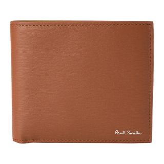 ポールスミス(Paul Smith)の新品 ポールスミス PAUL SMITH 2つ折り財布 BILLFOLD AND COIN WALLET ブラウン(折り財布)