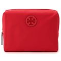 新品 トリーバーチ TORY BURCH ポーチ ソリッド ブリリアントレッド