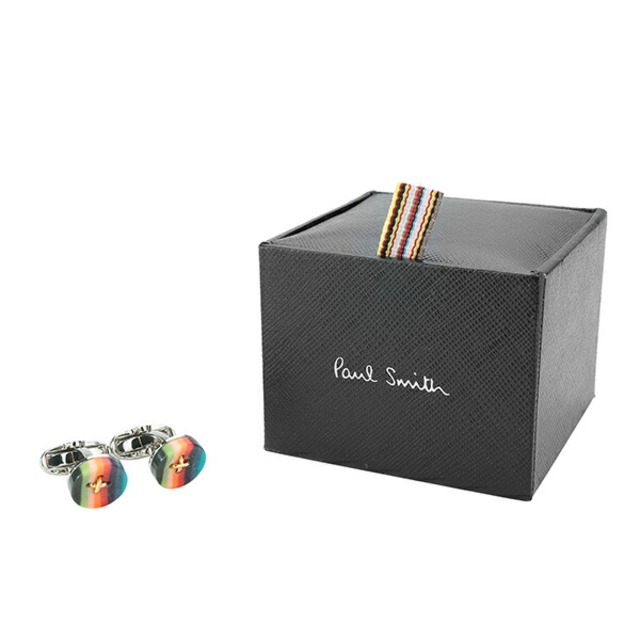 Paul Smith(ポールスミス)の新品 ポールスミス PAUL SMITH カフスボタン BUTTON STR CUFFLINKS シルバー マルチ メンズのファッション小物(カフリンクス)の商品写真