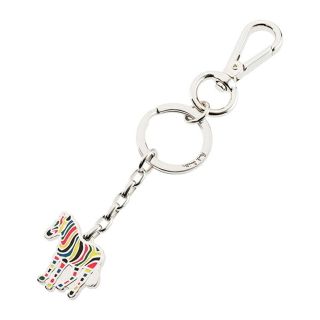 ポールスミス(Paul Smith)の新品 ポールスミス PAUL SMITH キーホルダー KEYRING シルバー マルチカラー(キーホルダー)