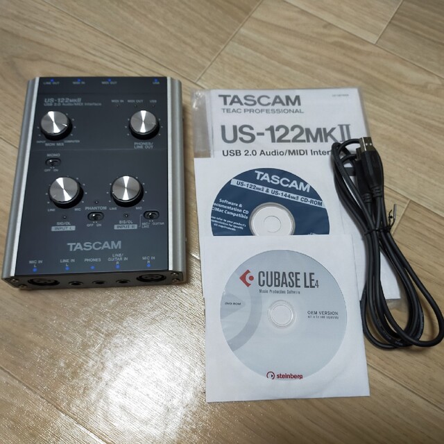 TASCAM US-122MK2 オーディオインターフェース