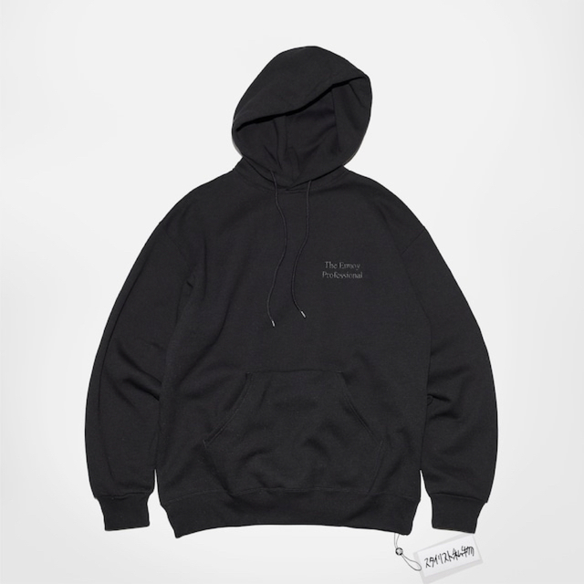 ENNOY エンノイ HOODIE ボディ色 ブラック、刺繍色ブラック Lサイズ メンズのトップス(パーカー)の商品写真